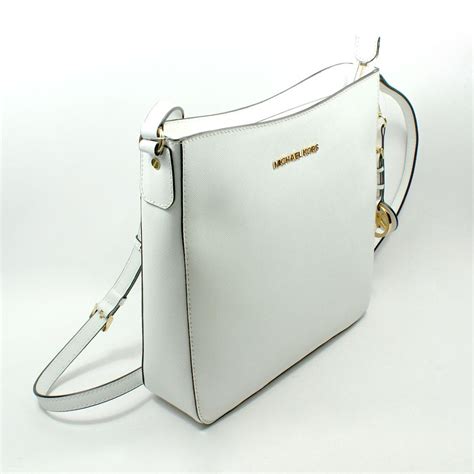 michael kors crossbody bag white.